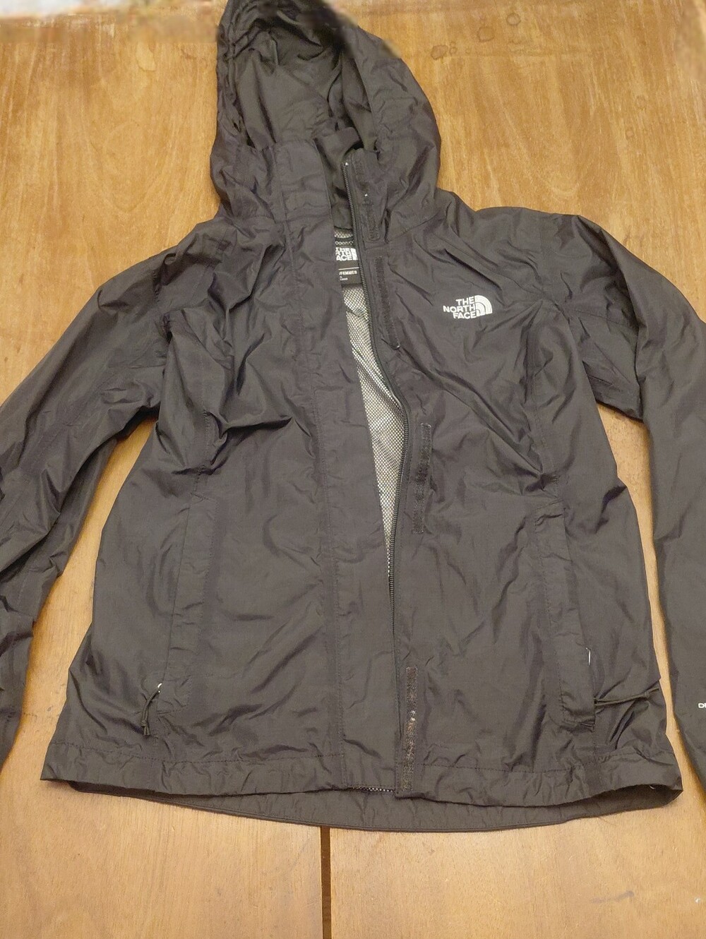 The North Face Resolve DryVent Rain Jacket Women's XS Black Waterproof